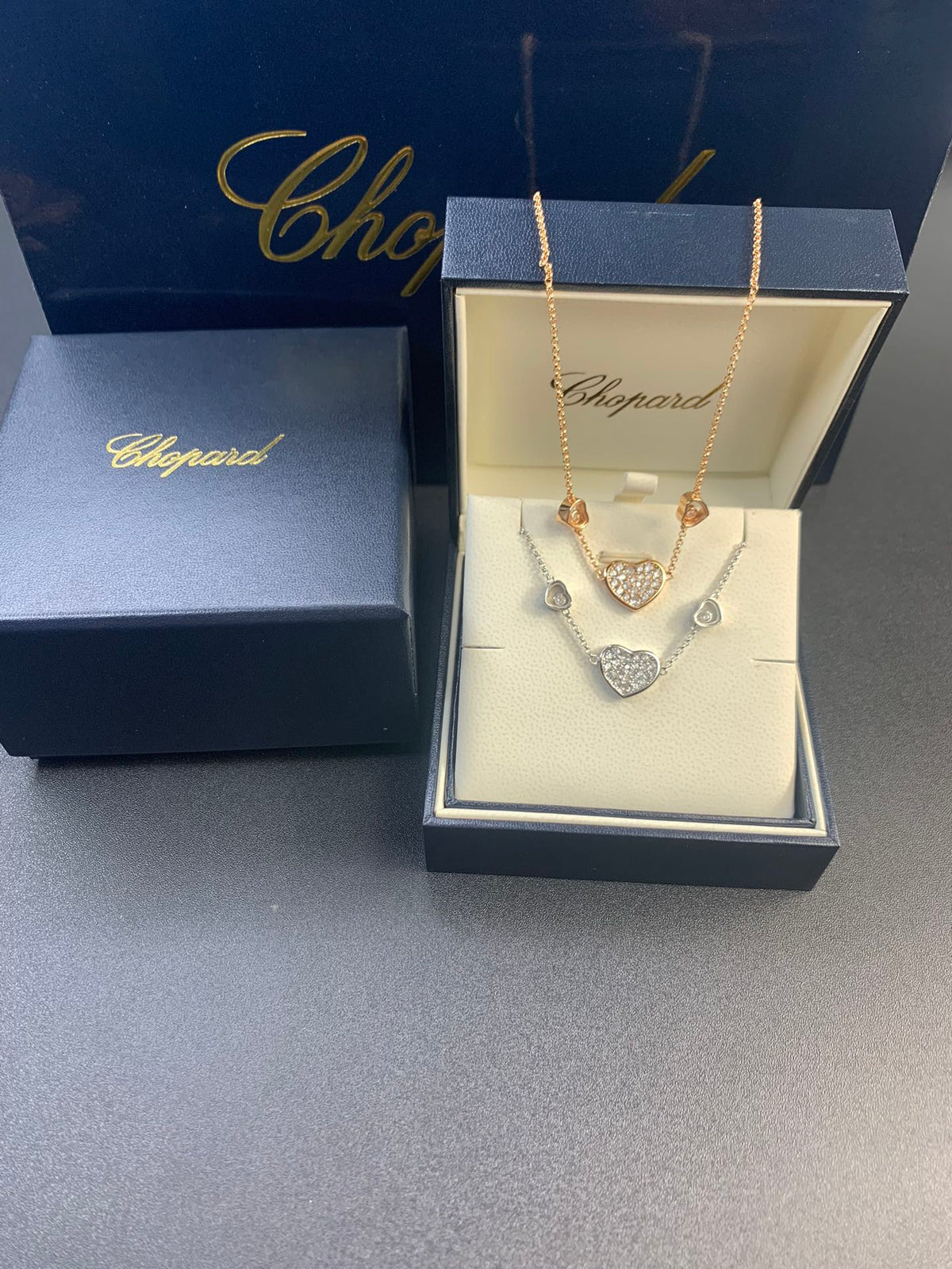 Happy Heart Diamond Necklace
