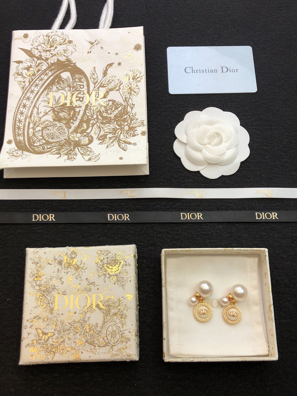 Dior Pearl Earrings