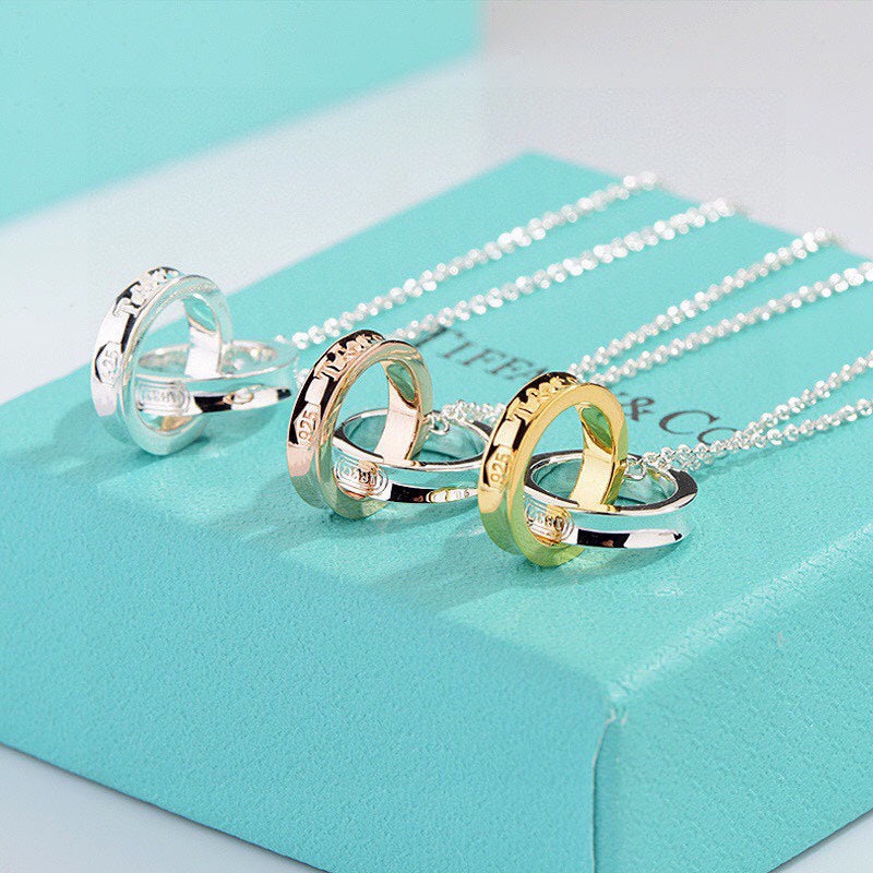 Tiffany 1837 Interlocking Circles Pendant Necklace
