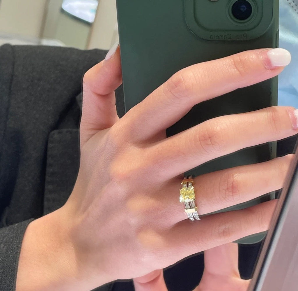 Tiffany Schlumberger Stone Ring - 18K Yellow Gold