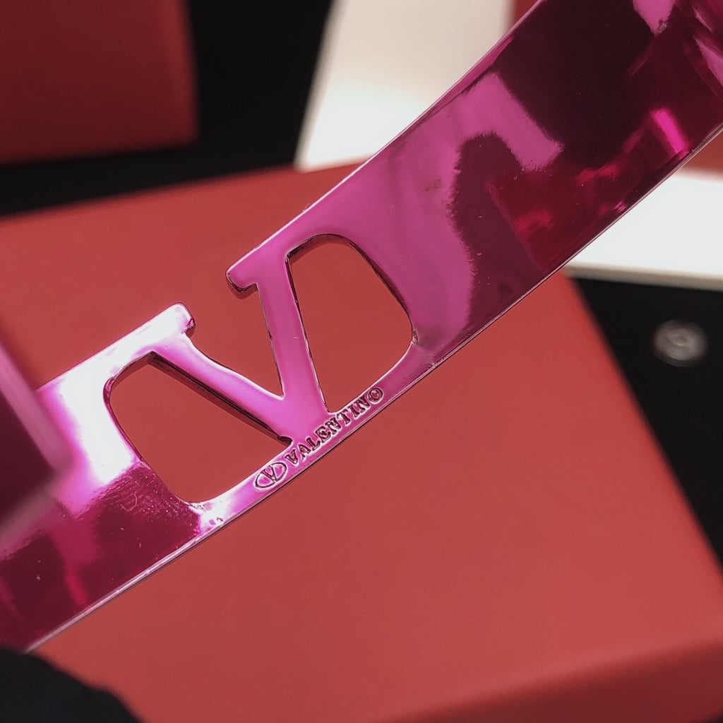 Valentino Pink Cuff Bracelet