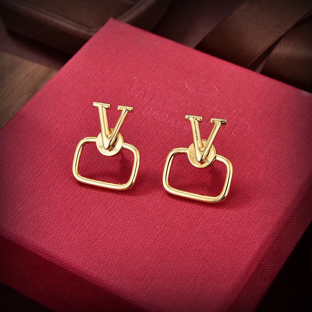 Valentino Earrings - 18K Yellow Gold