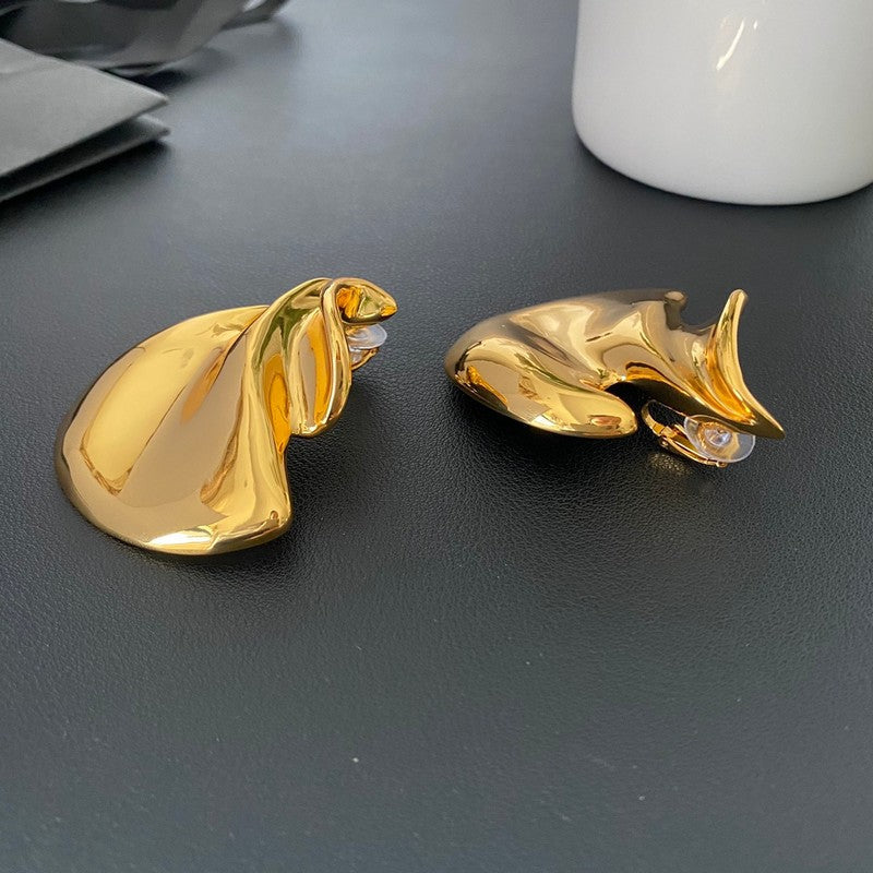 YSL Earrings - 18K Yellow Gold