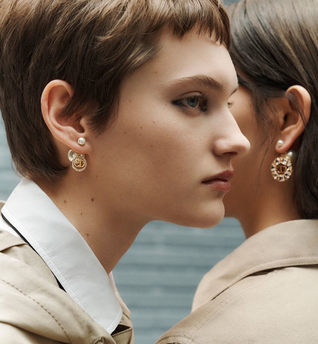 Dior Tribales Pearl Earrings