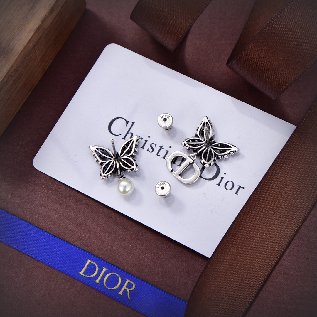 Dior Papillon De Nuit Earrings
