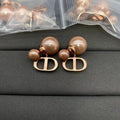 Dior Petit CD Pearl Earrings