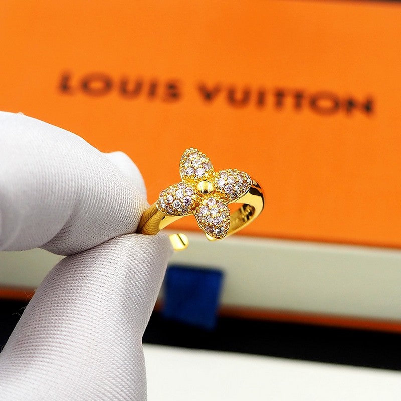 Louis Vuitton Louisa Ring - 18K Yellow Gold