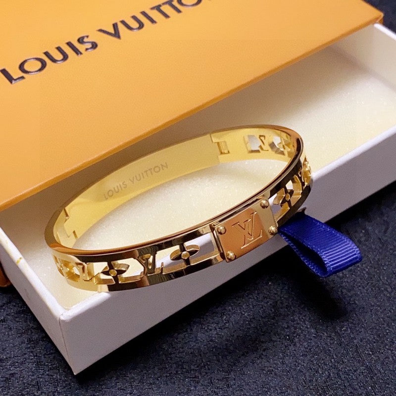Louis Vuitton Vintage Gold Bracelet