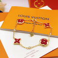 Louis Vuitton Blossom Red Flower Bracelet