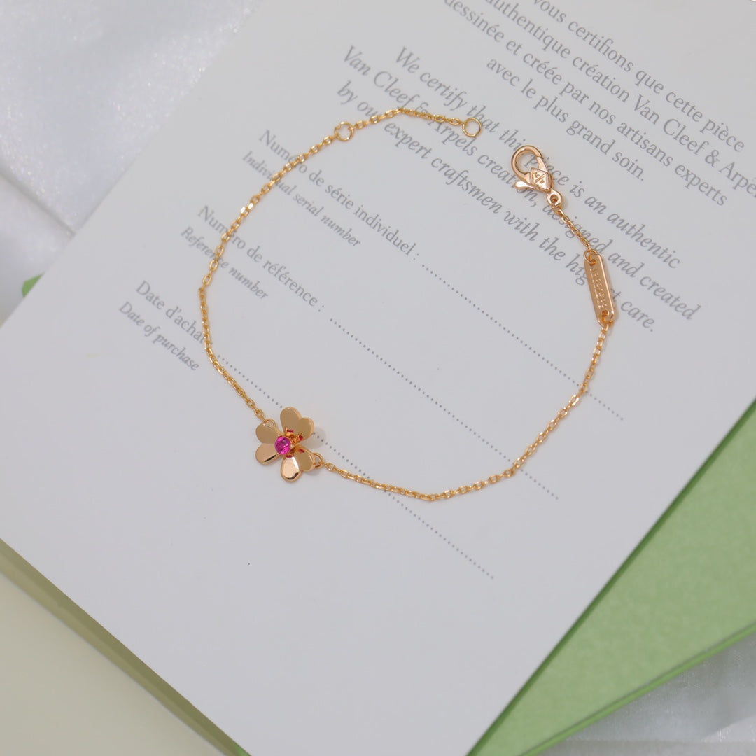 Frivole Ruby Bracelet - 18K Gold
