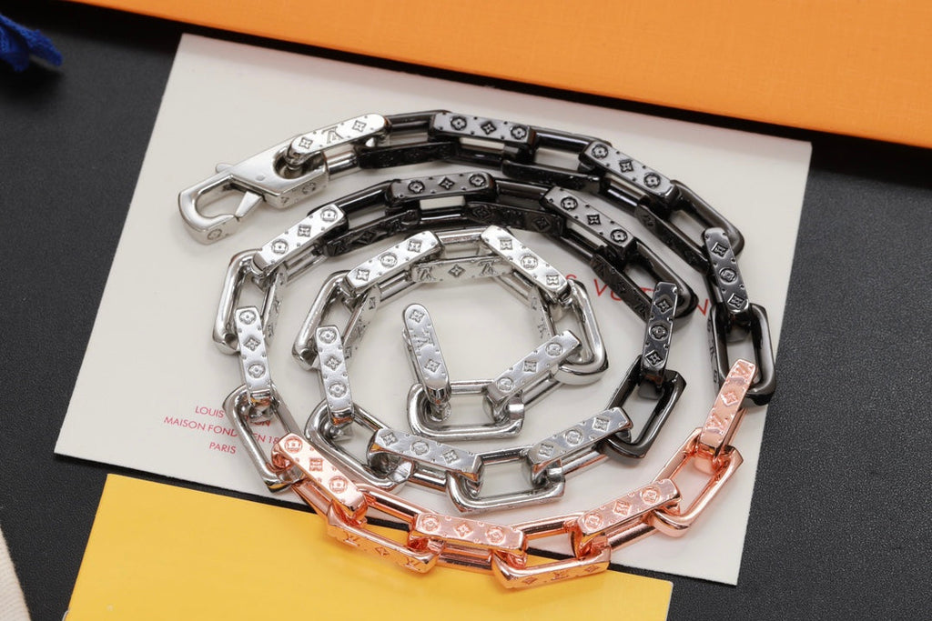 Louis Vuitton Monogram Chain Necklace