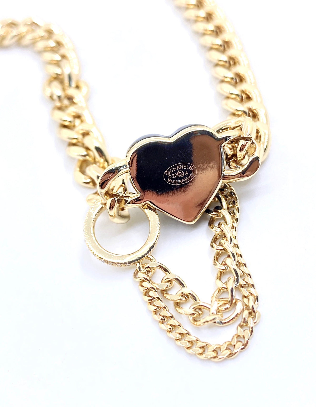 Chanel Black Choker Necklace