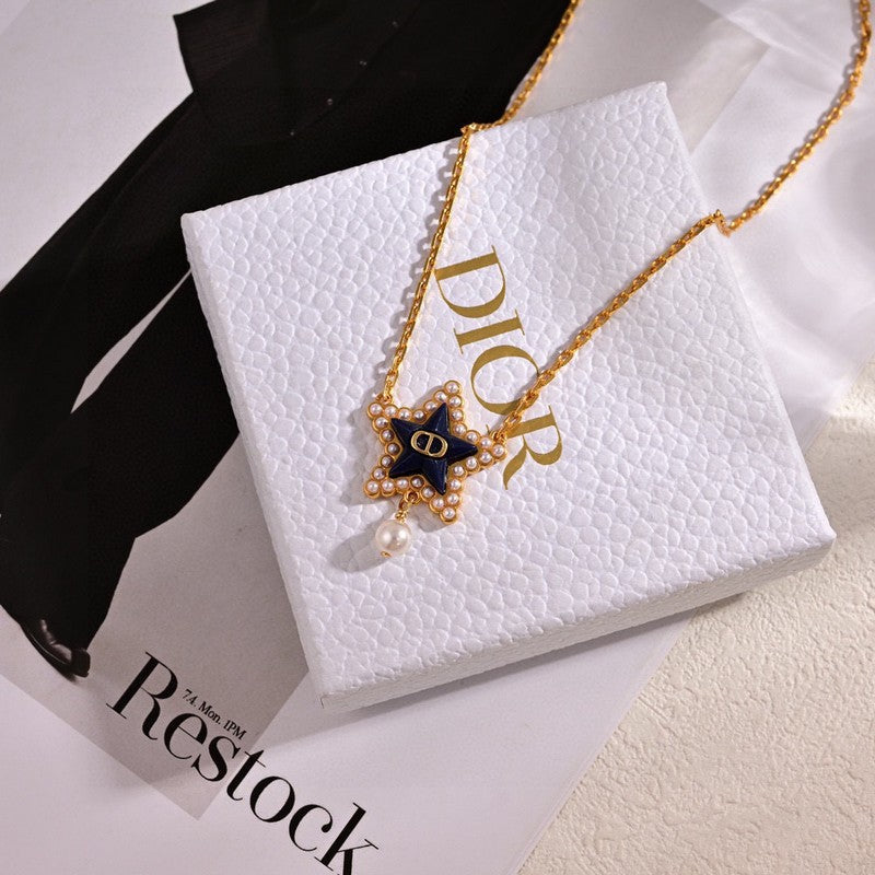 Dior Petit CD Lucky Baroque Necklace