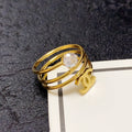 Chanel Vintage Pearl Ring - 18K Yellow Gold