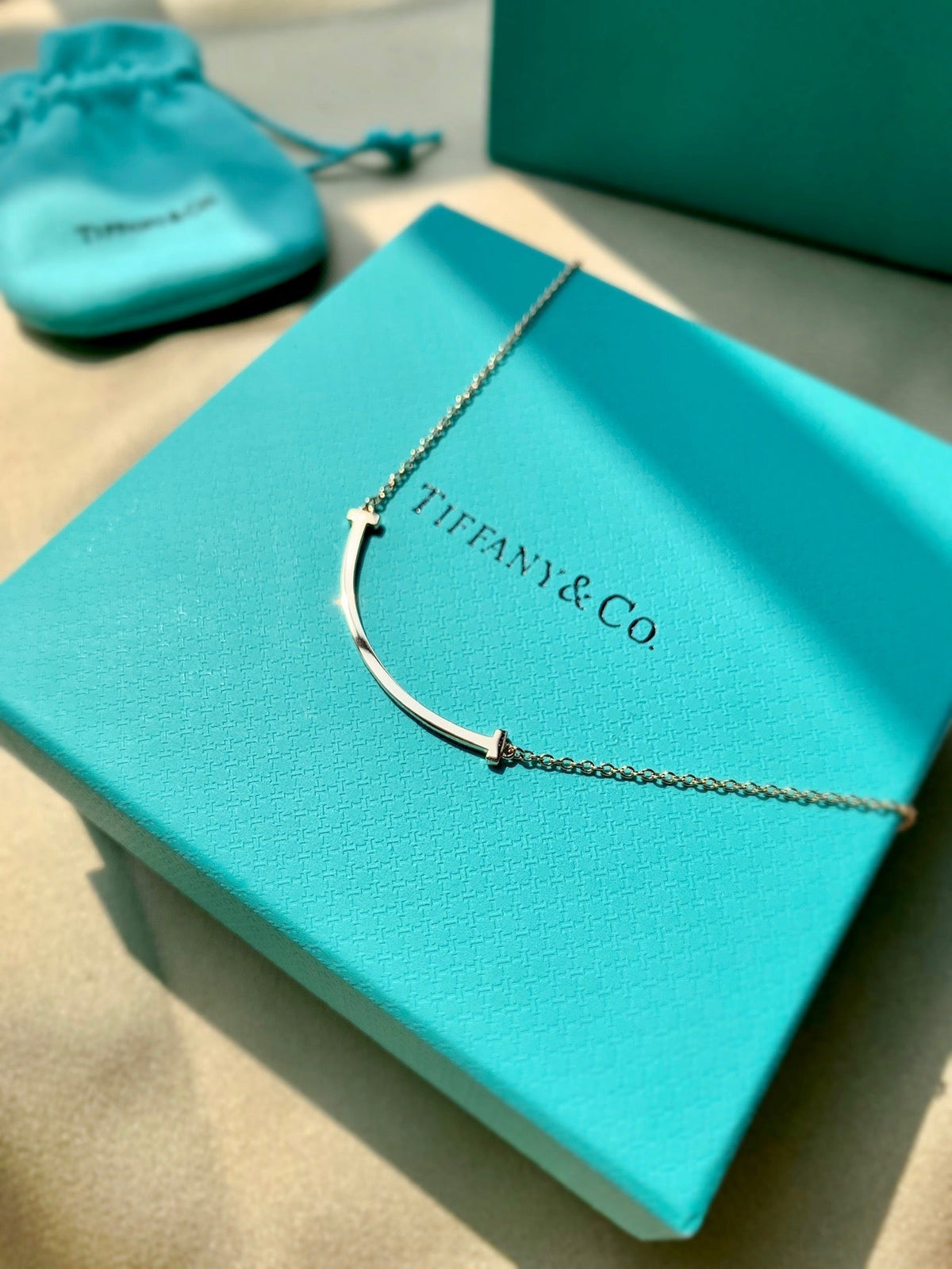 Tiffany Smile Pendant Necklace