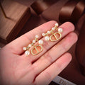 Dior Tribales Pearl Earrings