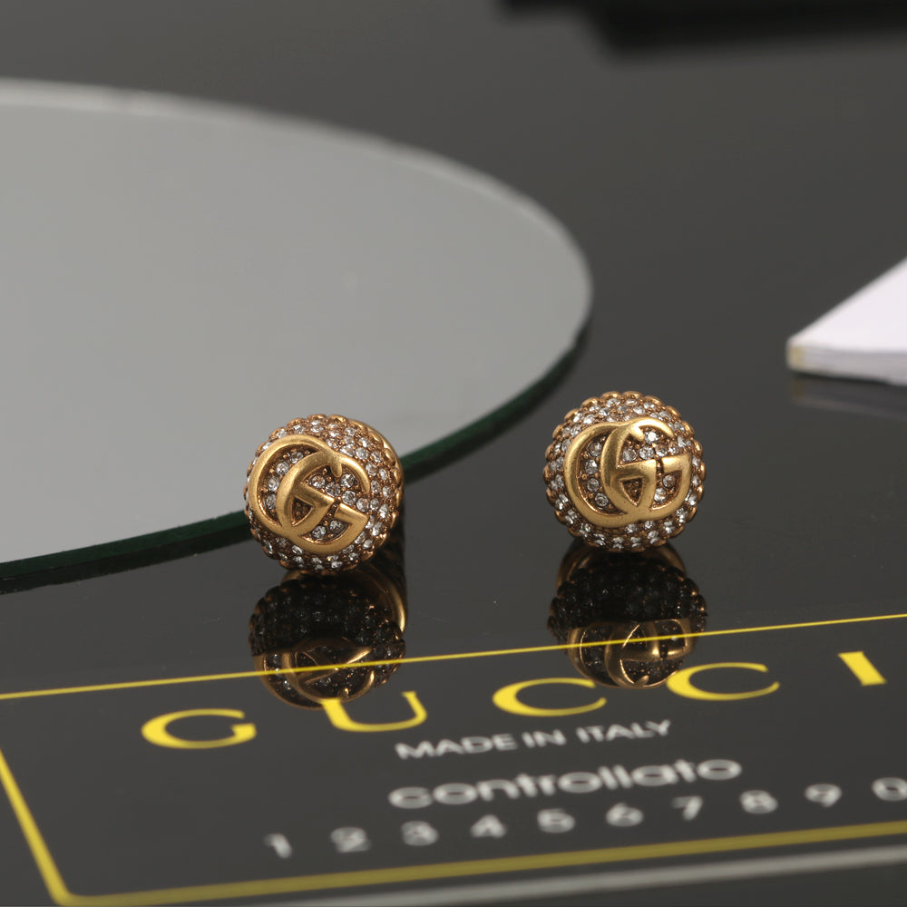 Gucci Double G Vintage Earrings - 18K Yellow Gold