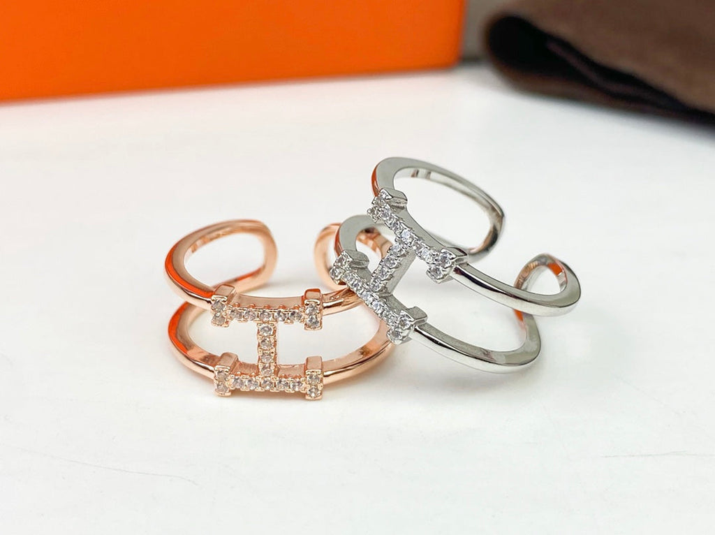 Hermes Ever Chaine D'ancre Ring - 18K White Gold