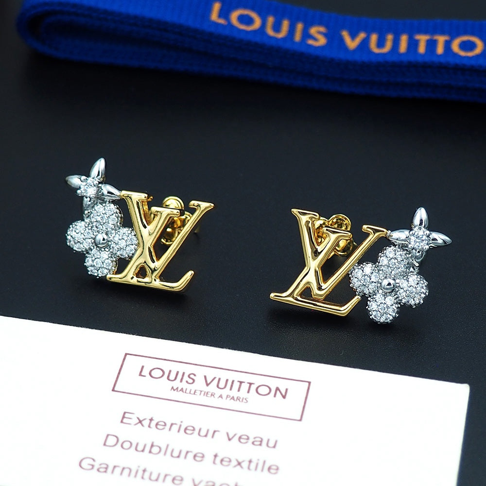 Louis Vuitton Gram Earrings - 18K Yellow Gold
