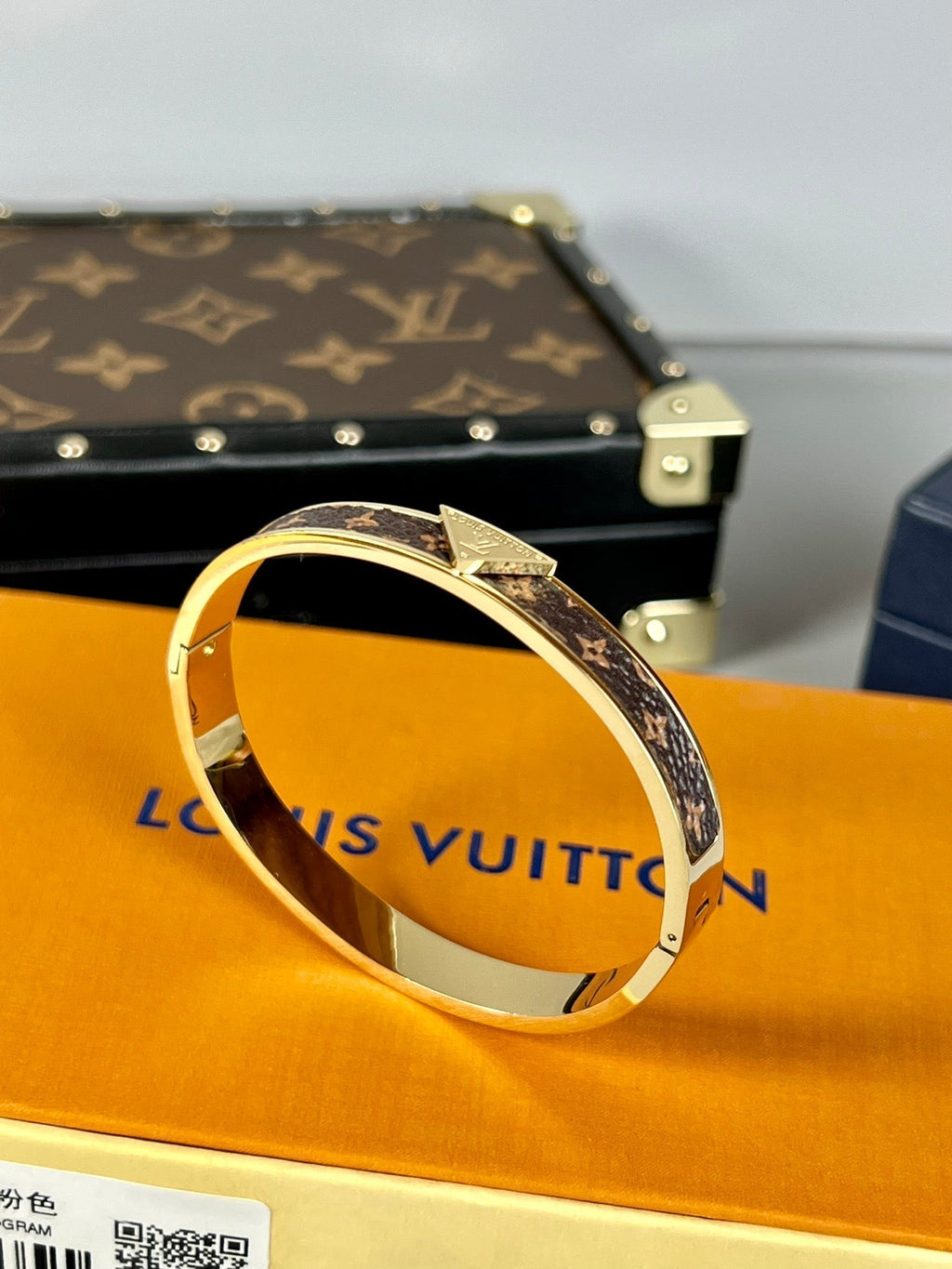 Louis Vuitton Vintage Leather Bracelet