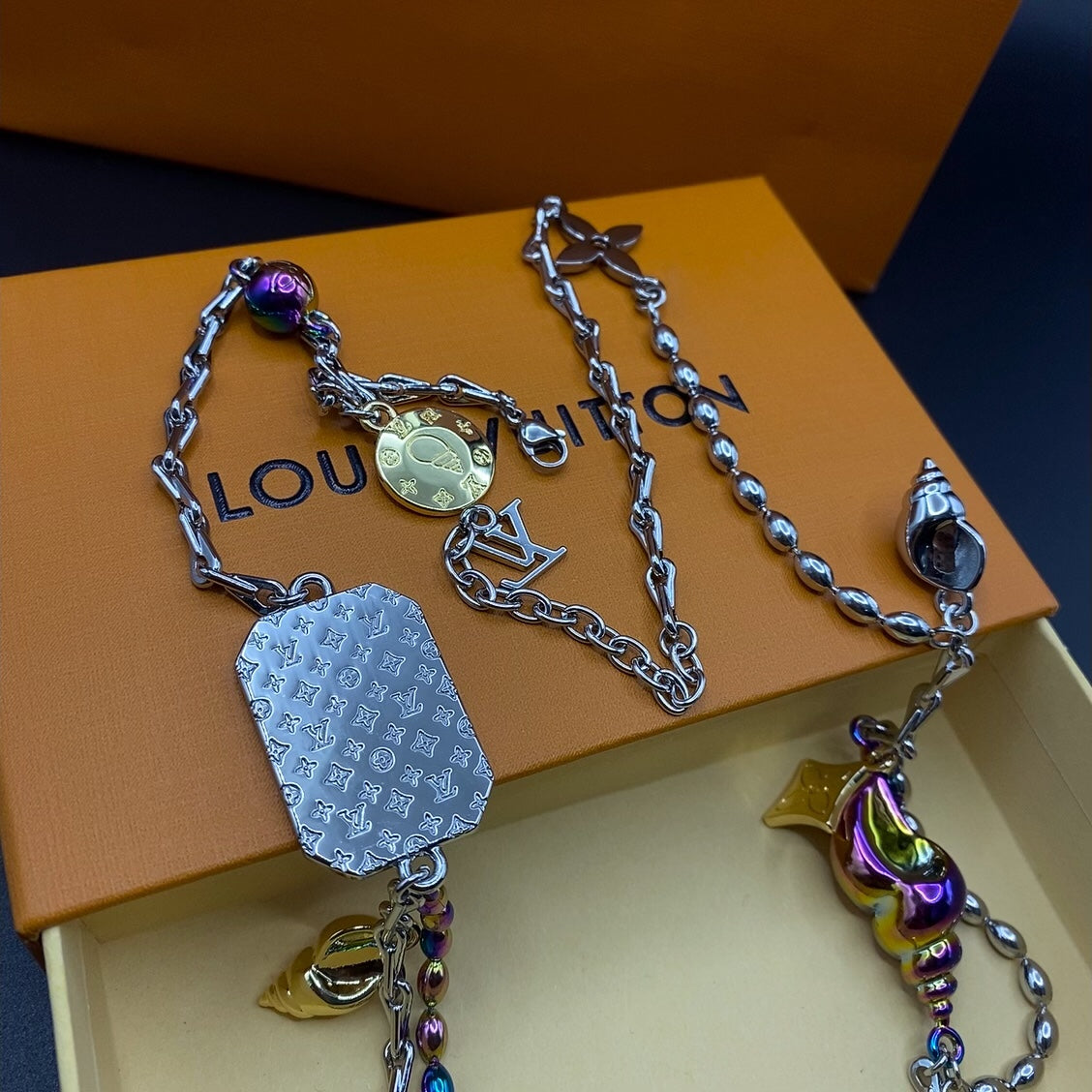 Louis Vuitton Shell Necklace
