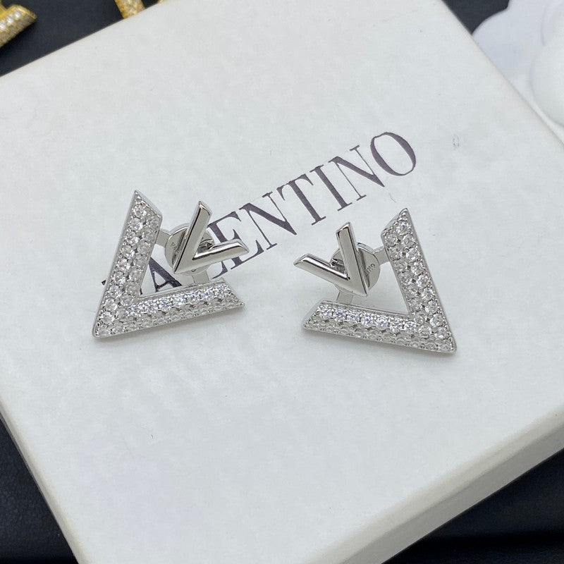 Valentino Valentino Diamond Earrings - 18K Gold