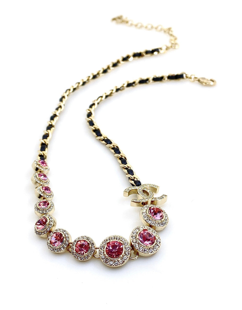 Chanel Leather Choker Necklace