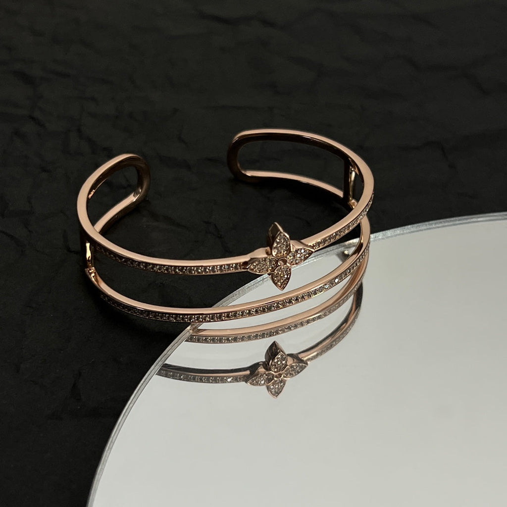 Louis Vuitton Idylle Blossom Two-Row Bracelet