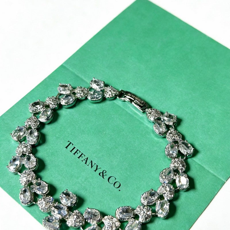 Return to Tiffany Crystal Bracelet - 18K White Gold