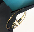 Tiffany Black Bracelet - 18K Gold