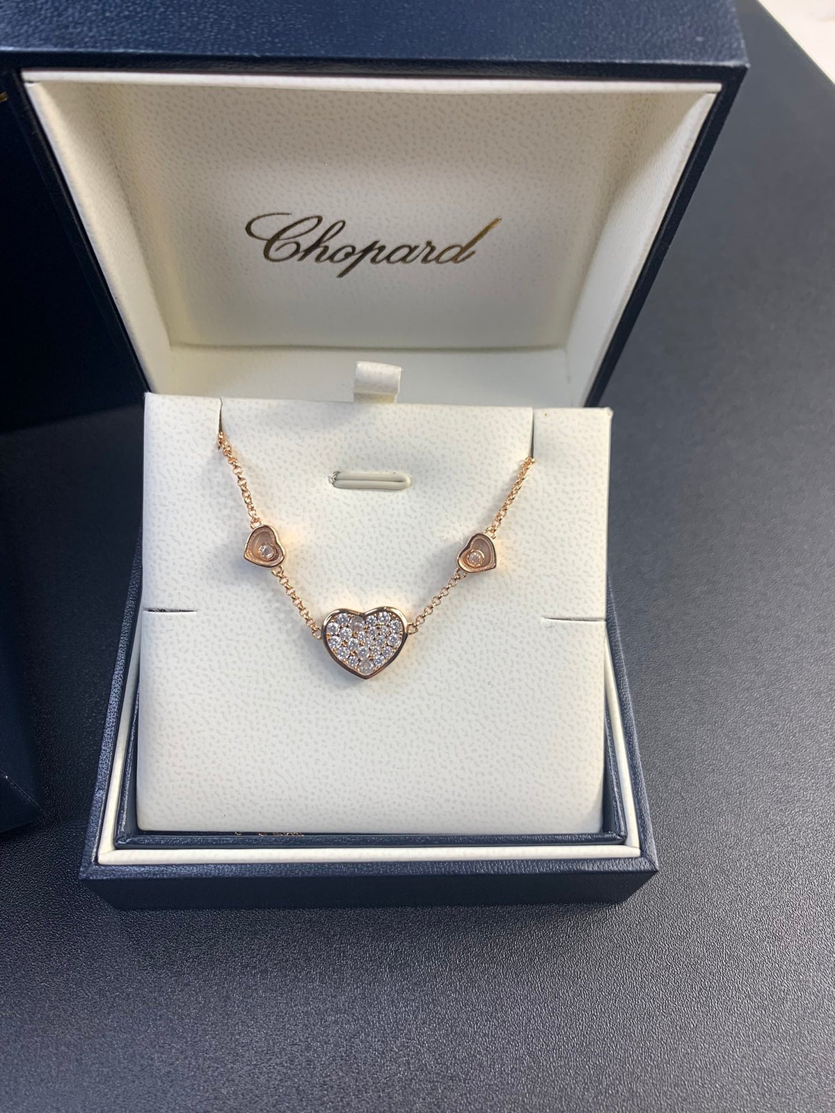 Happy Heart Diamond Necklace
