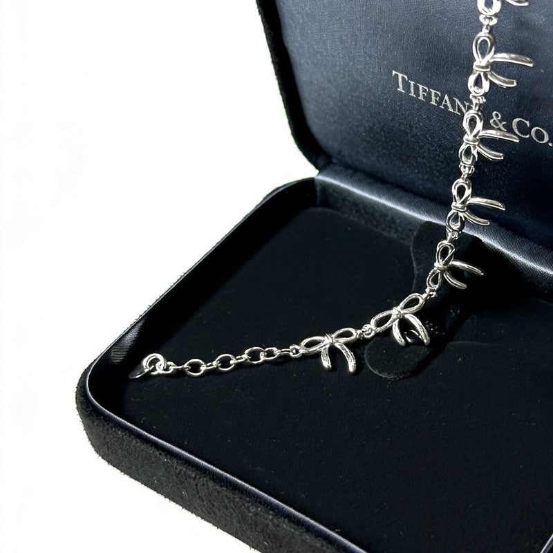 Return to Tiffany Bow Tie Bracelet - 18K White Gold