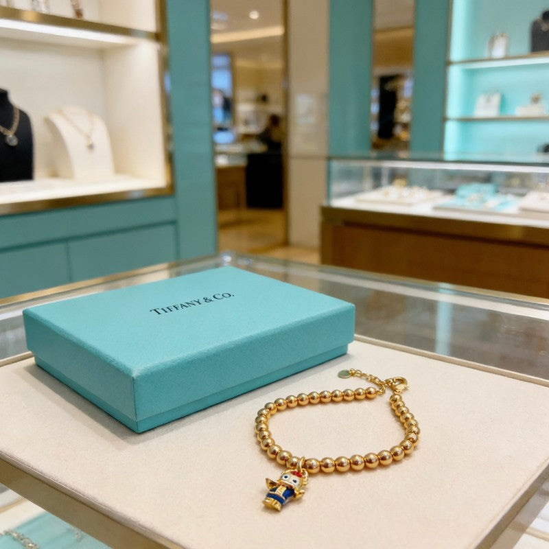 Return to Tiffany Tag Bracelet - 18K Yellow Gold