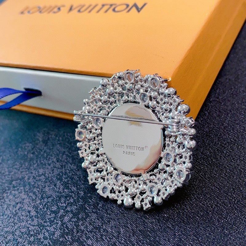 Louis Vuitton Black Ball Brooch