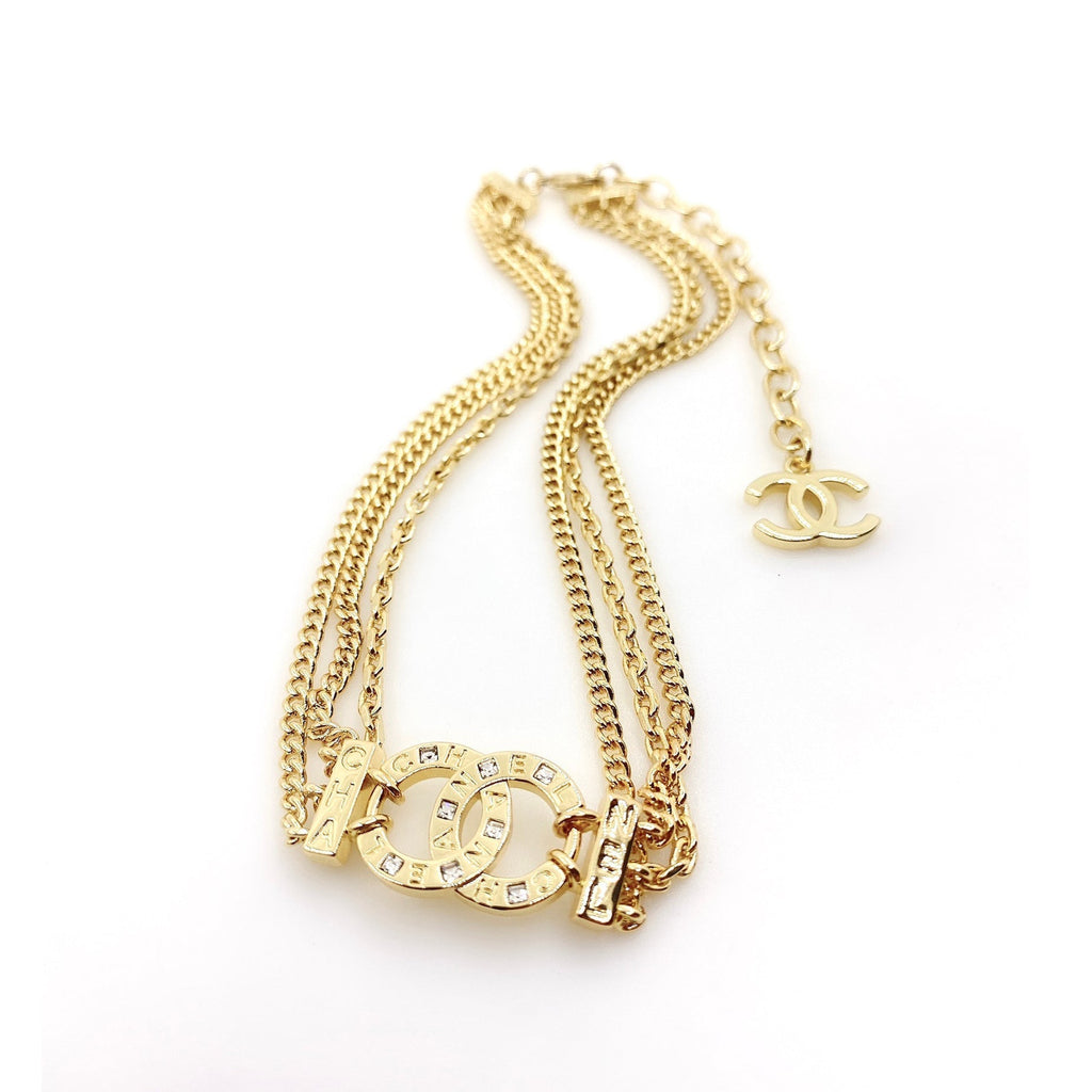 Chanel Chain Choker Necklace
