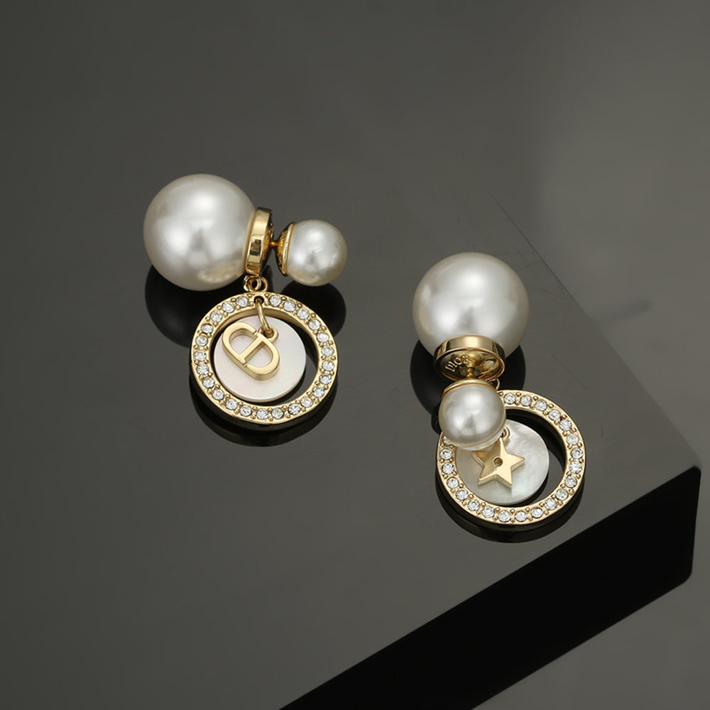 Dior Tribales Pearl Earrings