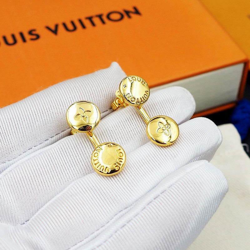 Louis Vuitton Studs Earrings - 18K Gold