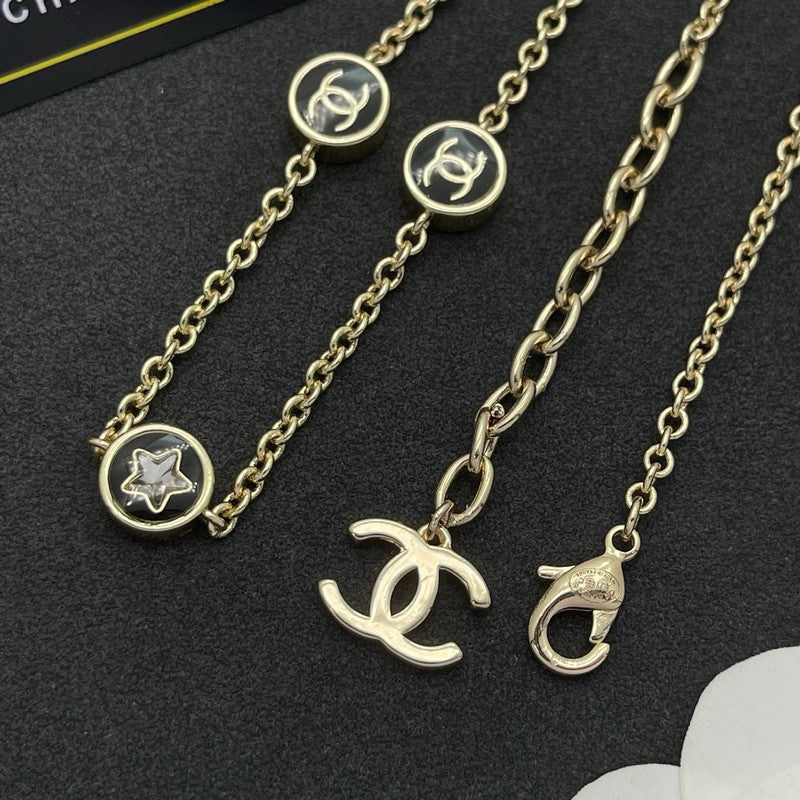 Chanel Star Gold Necklace