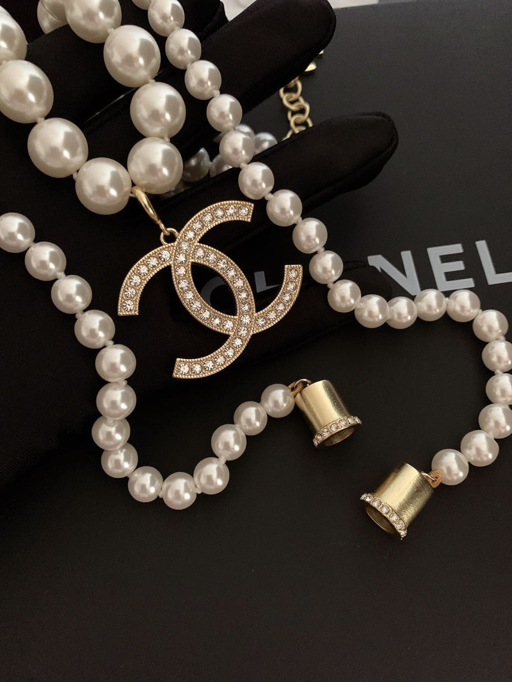 Chanel Pearls Long Necklace