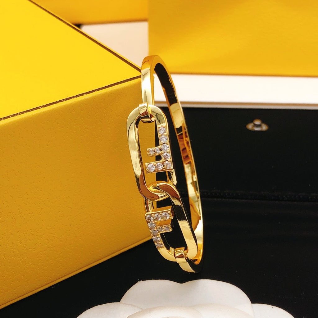 Fendi Vintage Bracelet - 18K Gold