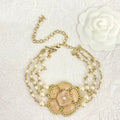 Chanel Camellia Choker Necklace
