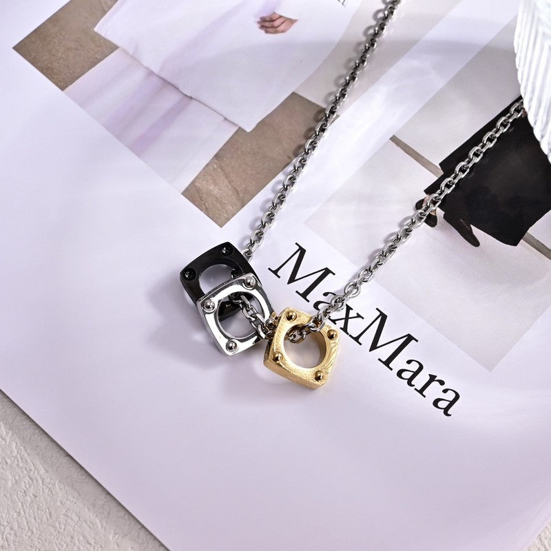 Louis Vuitton Bold Tri-Color Necklace