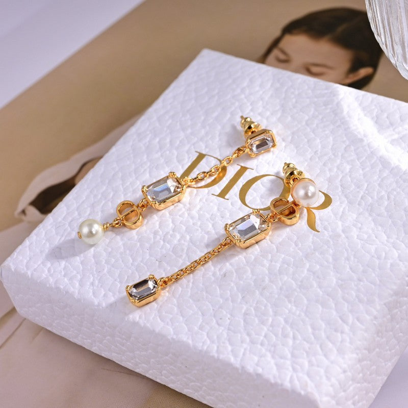 Dior Tribales Crystal Earrings