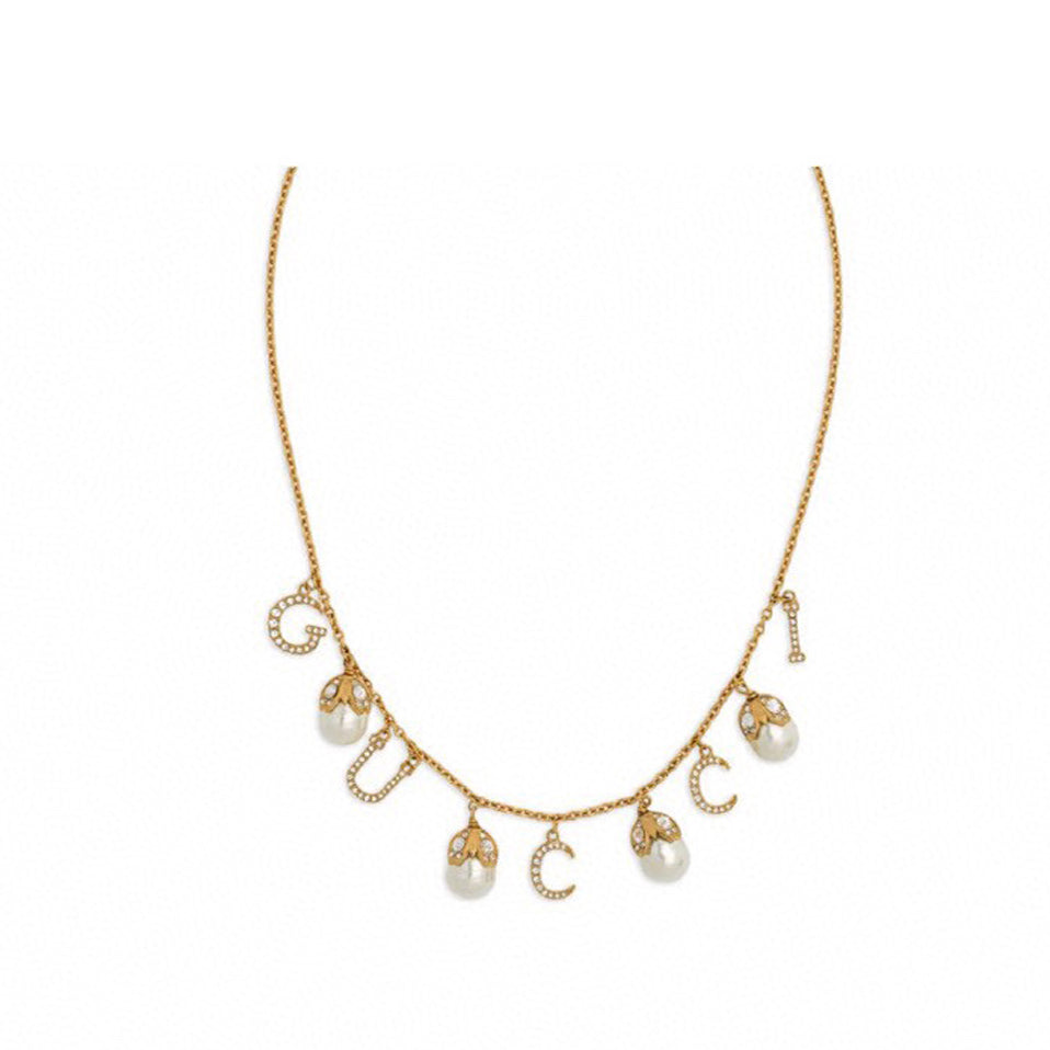 Gucci Double G Fashion Show Chain Necklace