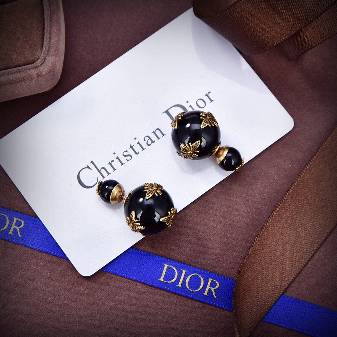 Dior Tribales Black Earrings