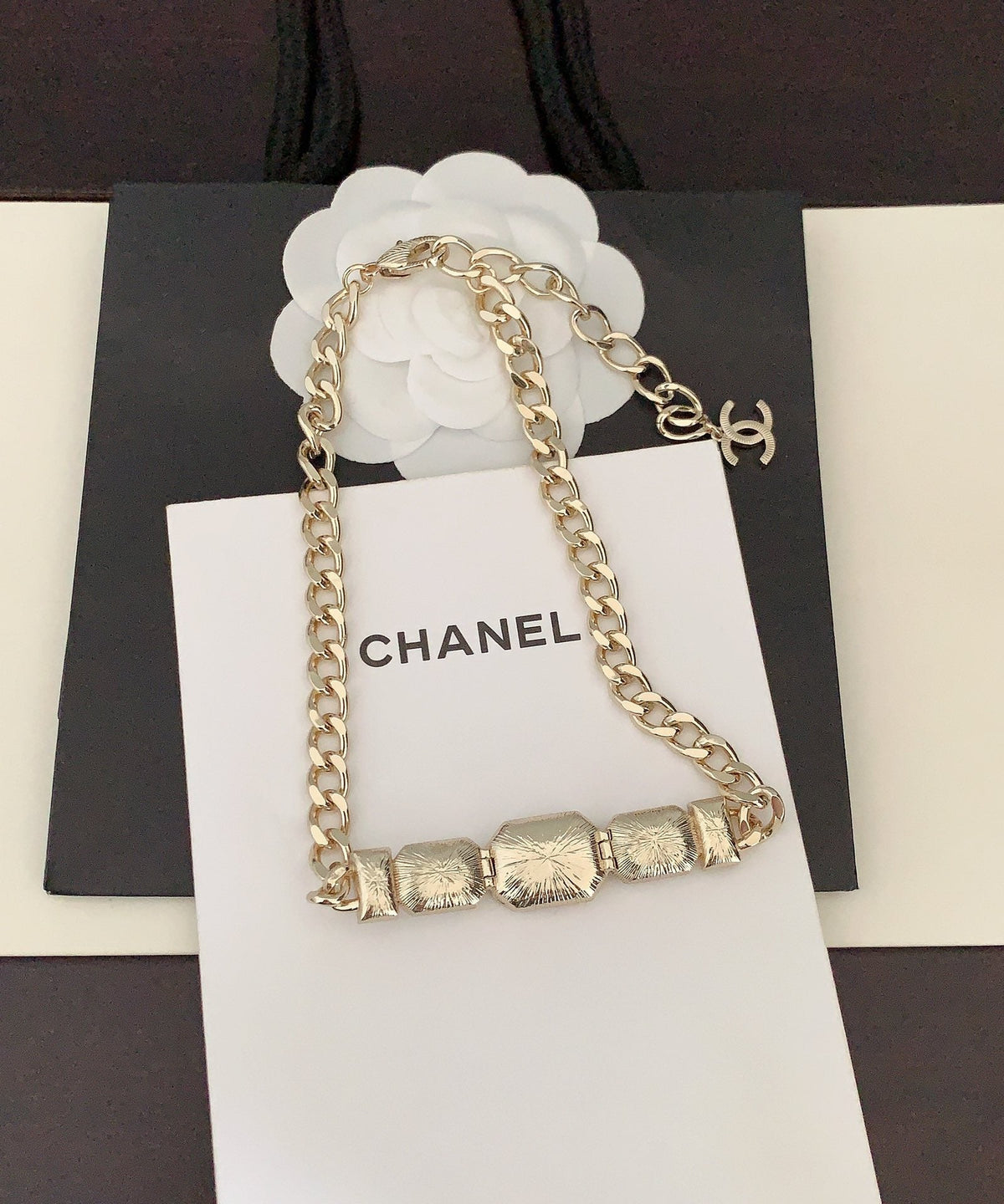 Chanel Pearls Crystals Vintage Necklace