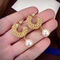 Dior Tribales Pave Diamond Earrings