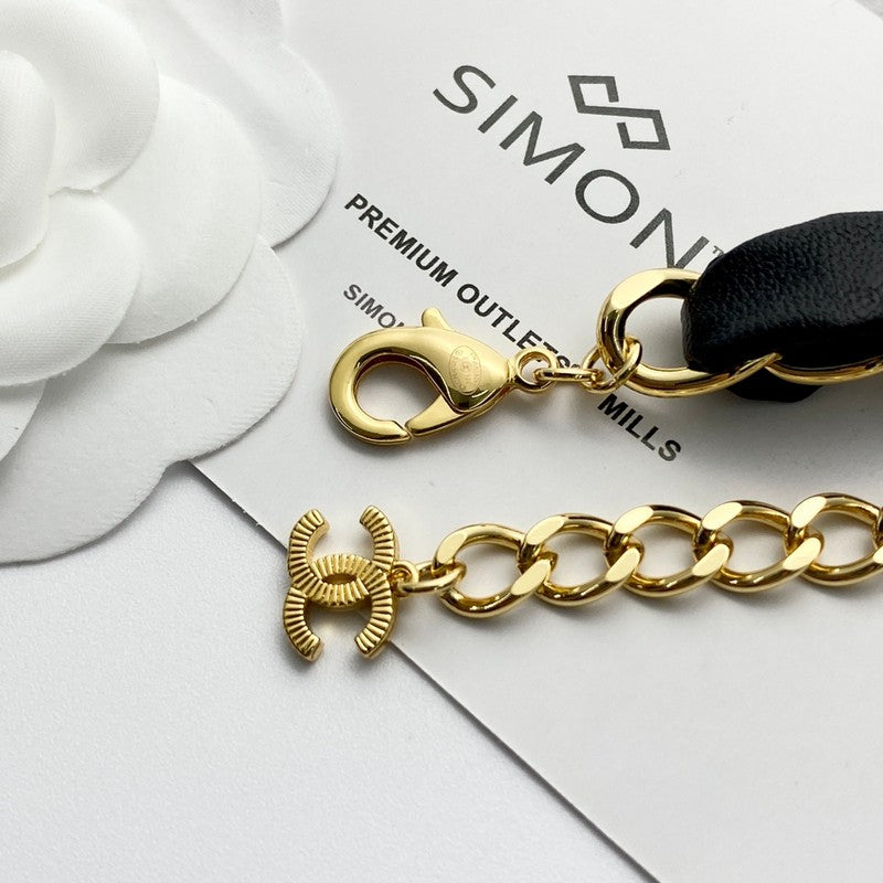 Chanel 2024 Leather Necklace