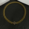 Dior Diamond Chain Necklace