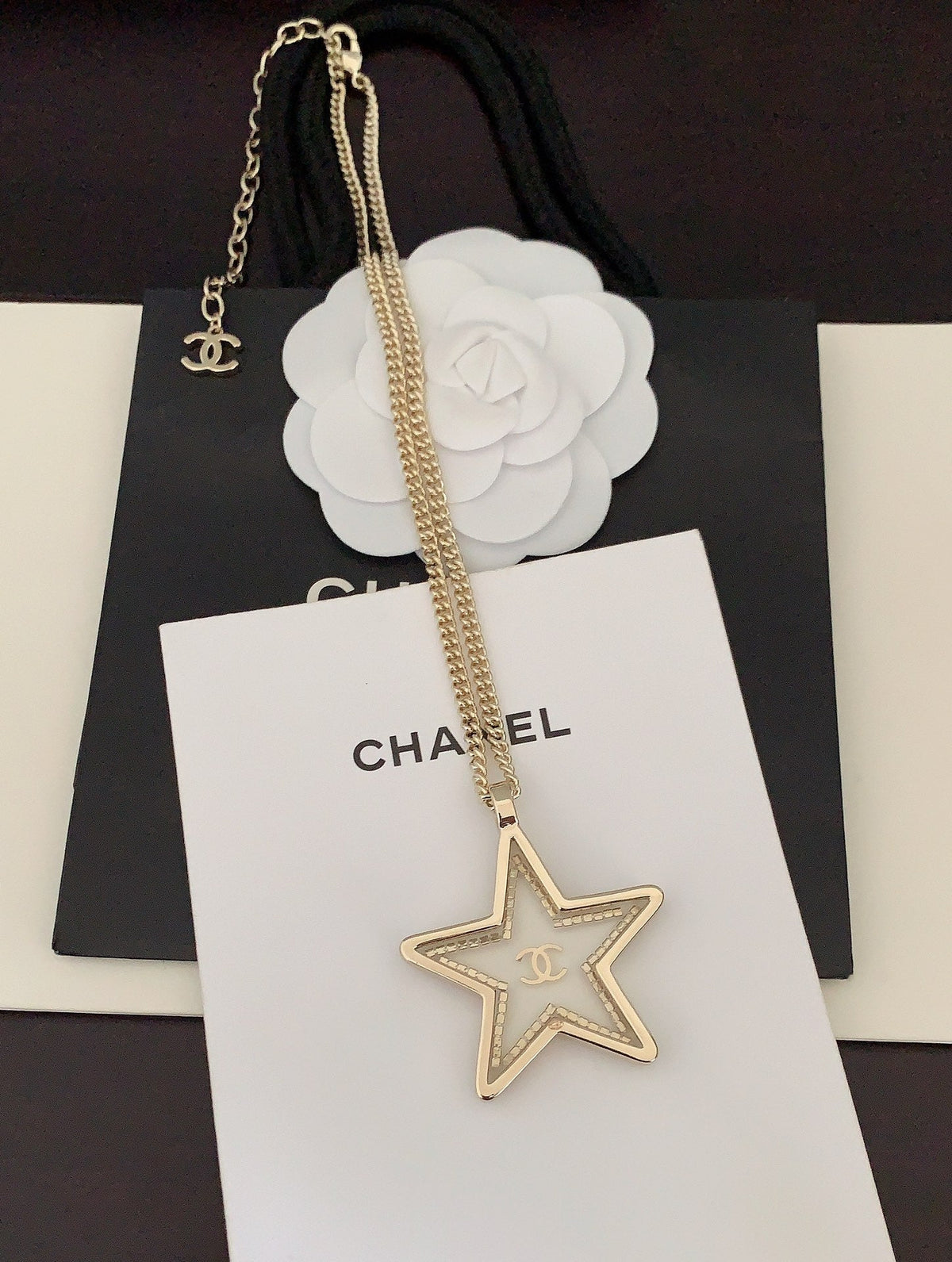 Chanel Star Chain Necklace